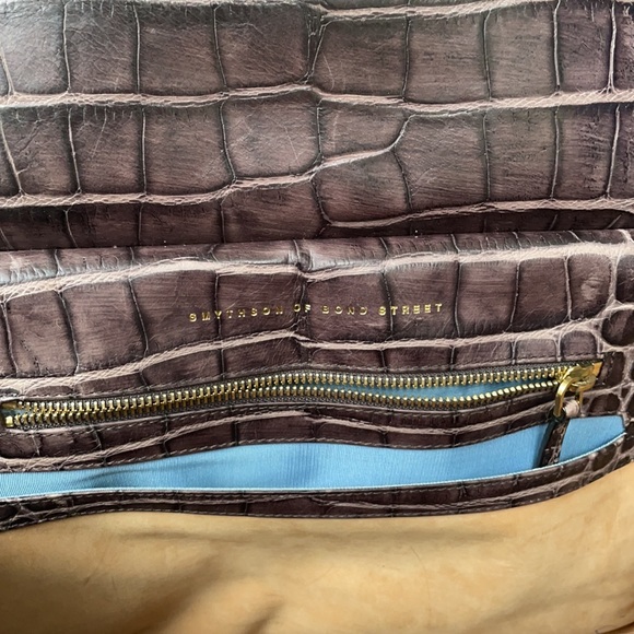 Authentic Smythson leather handbag - Picture 4 of 4